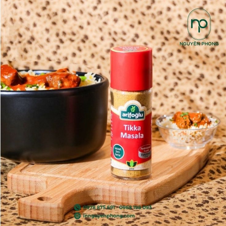 Mẫu tem dán gia vị tiêu chuẩn